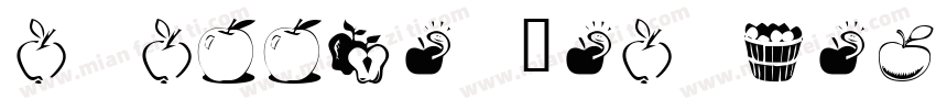 a Apple Tea Regular字体转换